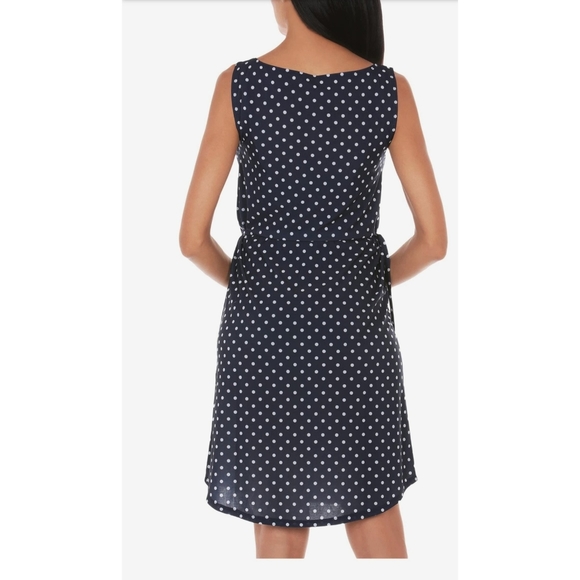 NAUTICA POLKA DOTS BEACH LAP DRESS COVERUP - Picture 3 of 5